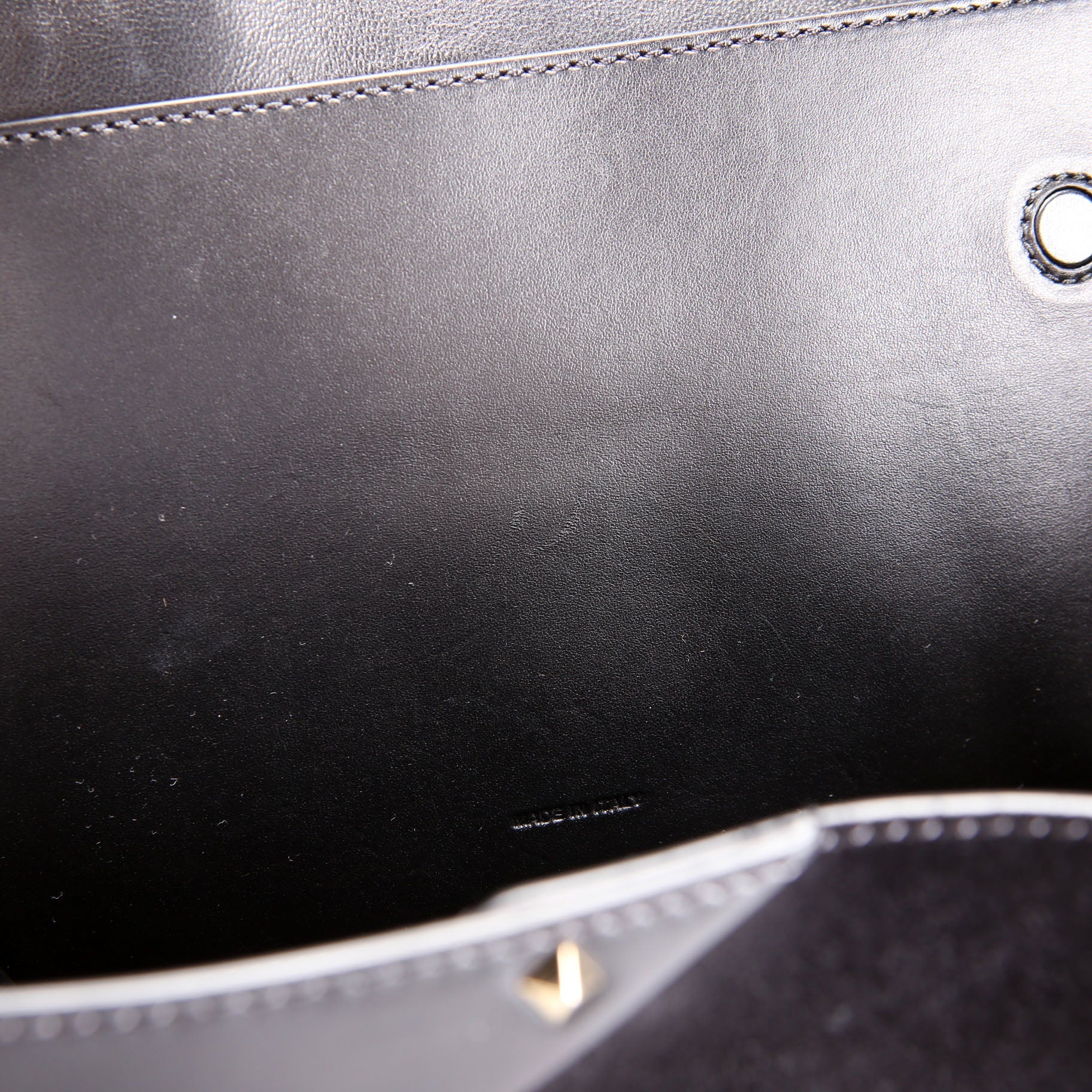 Rockstud Wispy Tote Suede/Leather Black