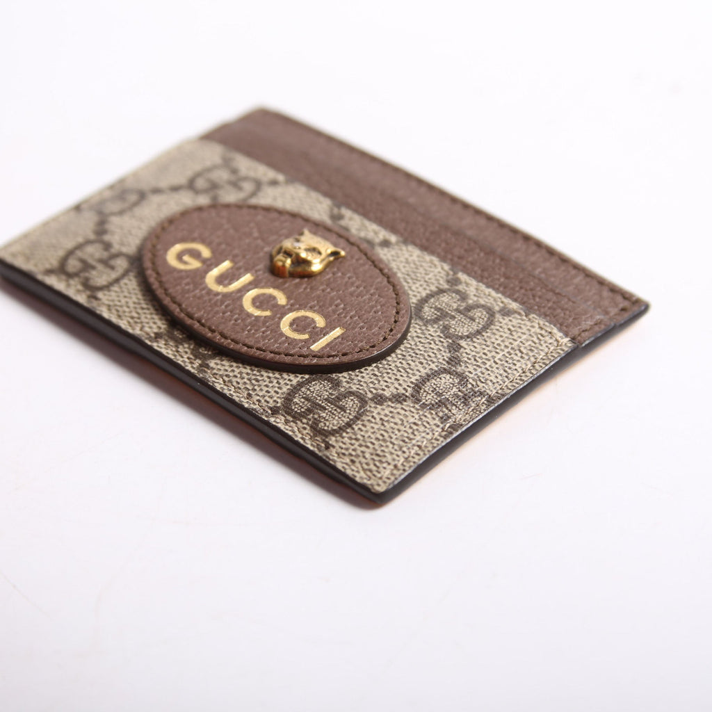 597557 GG Supreme Neo Card Case Yellow