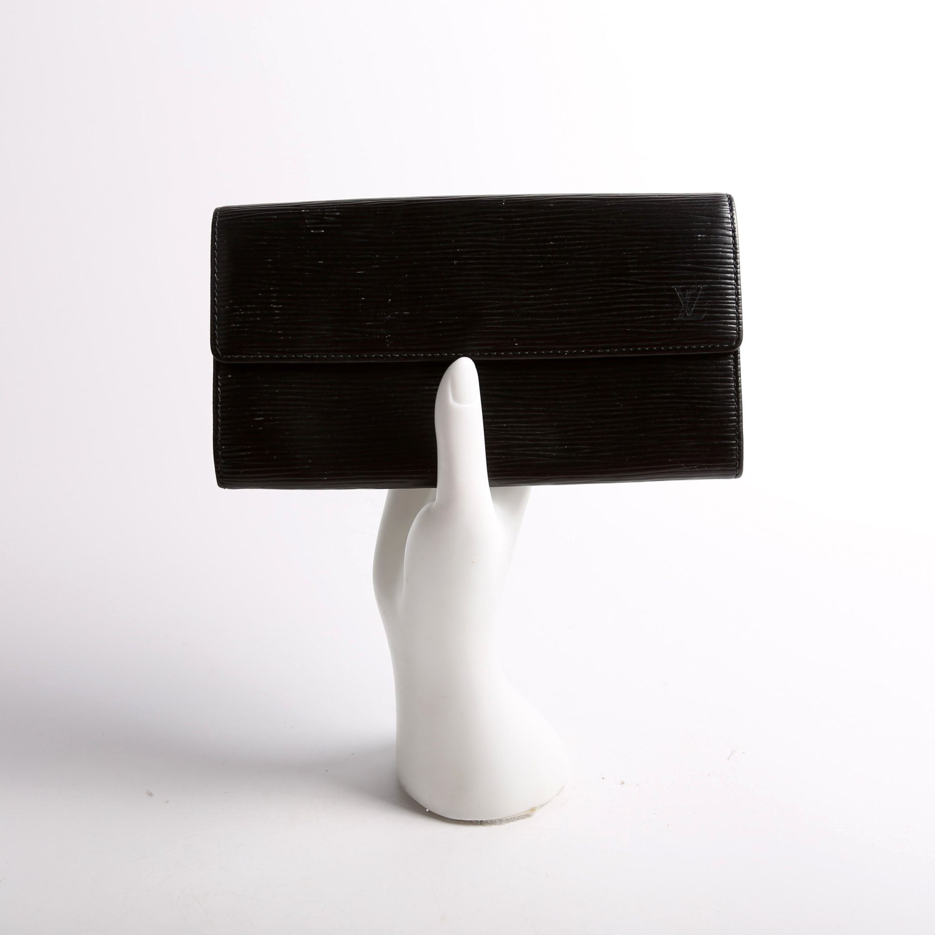 Porte Monnaie Wallet Epi Leather Black