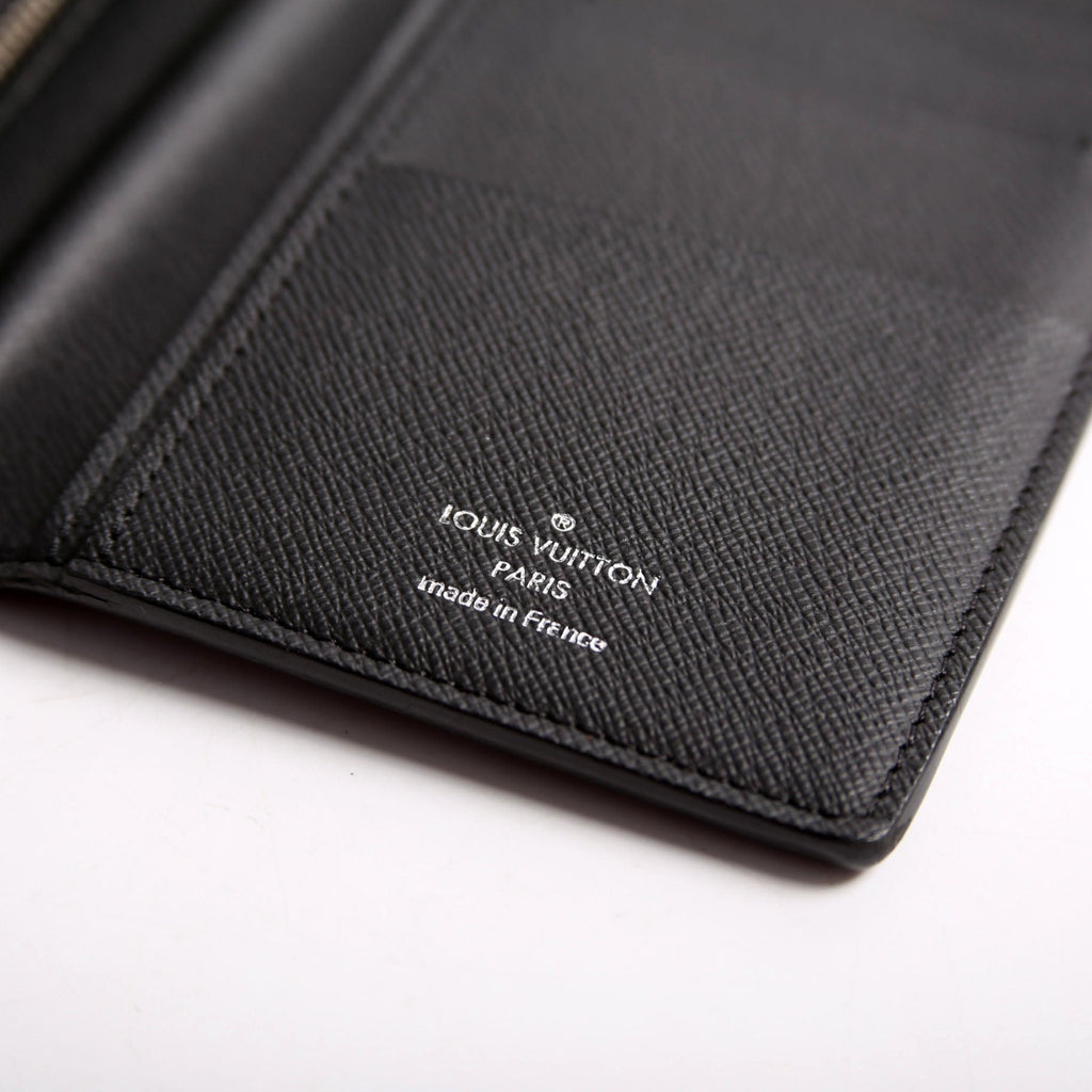 Brazza Wallet Damier Graphite Black/Gray