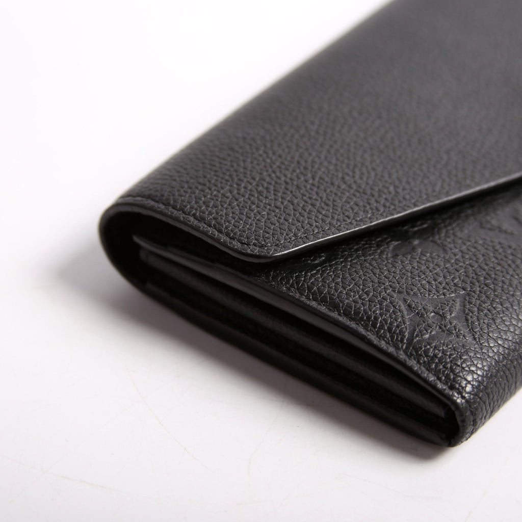 Sarah Wallet Empreinte Black