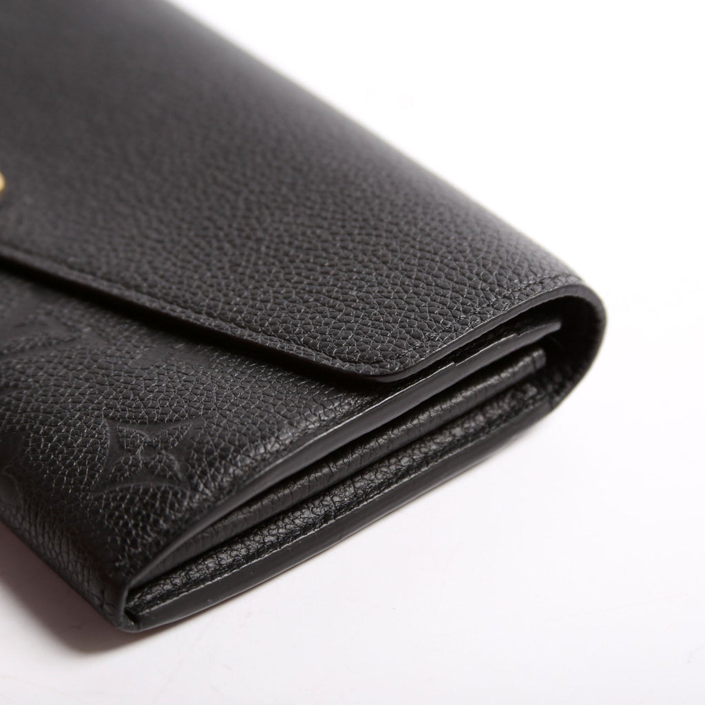 Sarah Wallet Empreinte Black