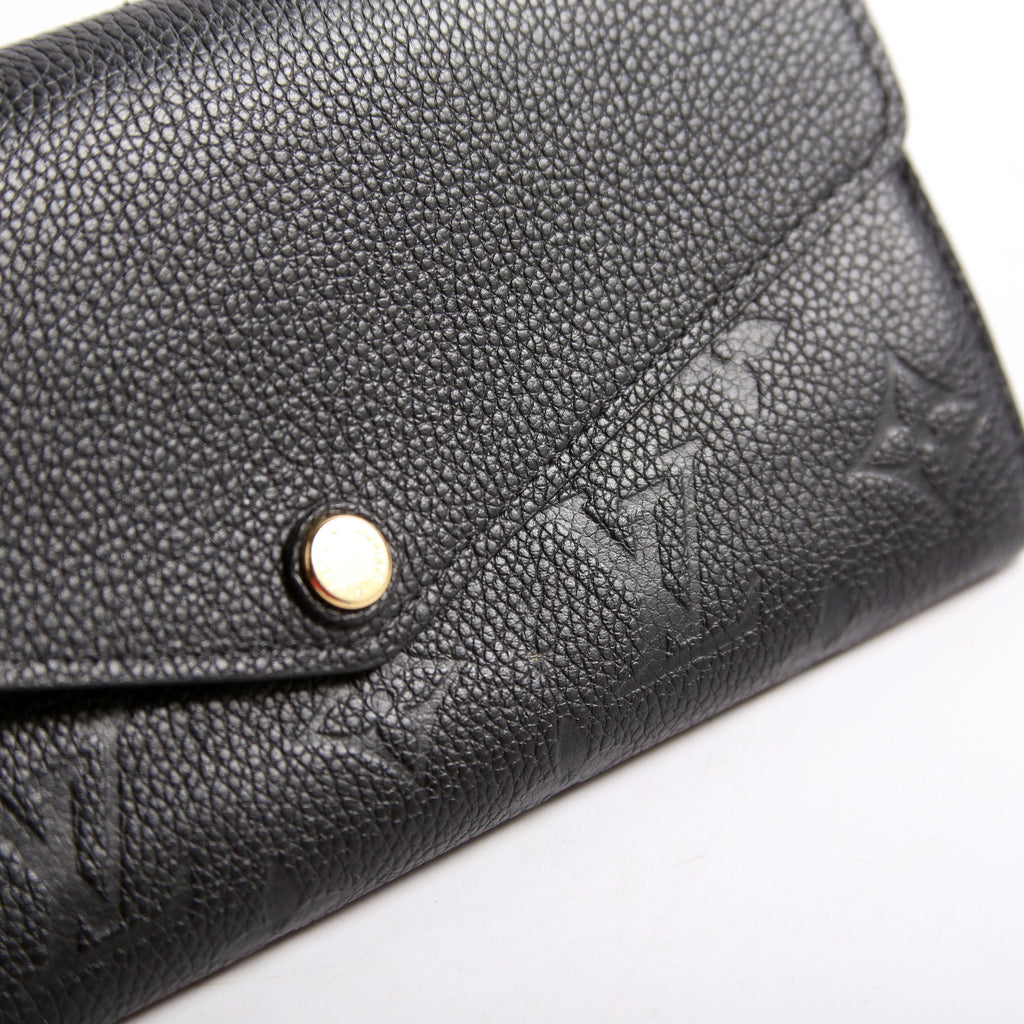 Sarah Wallet Empreinte Black