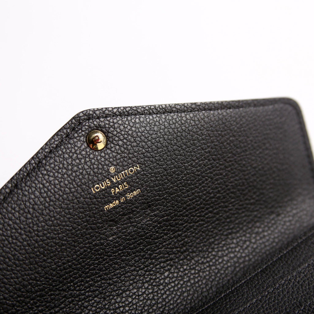 Sarah Wallet Empreinte Black