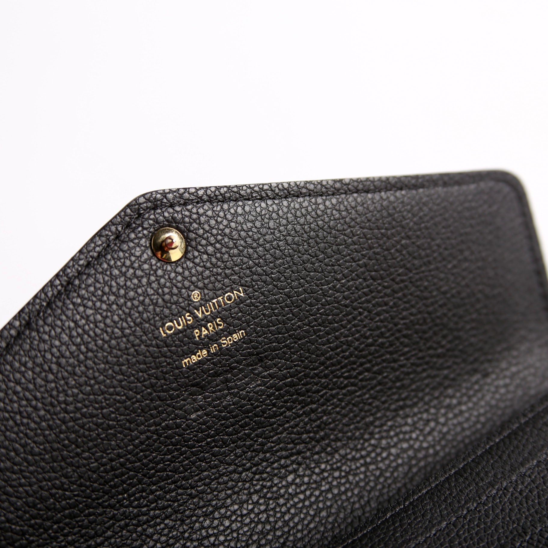 Sarah Wallet Empreinte Black