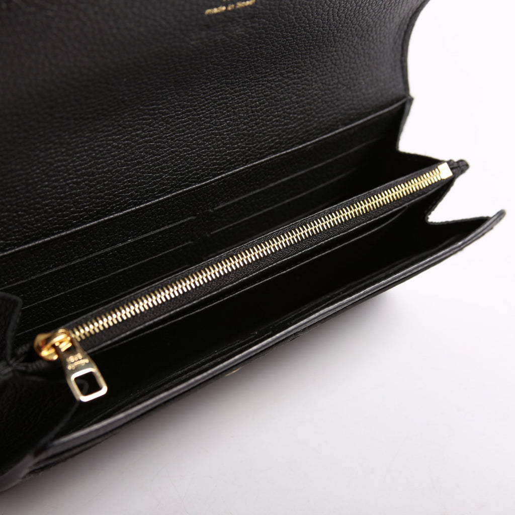 Sarah Wallet Empreinte Black