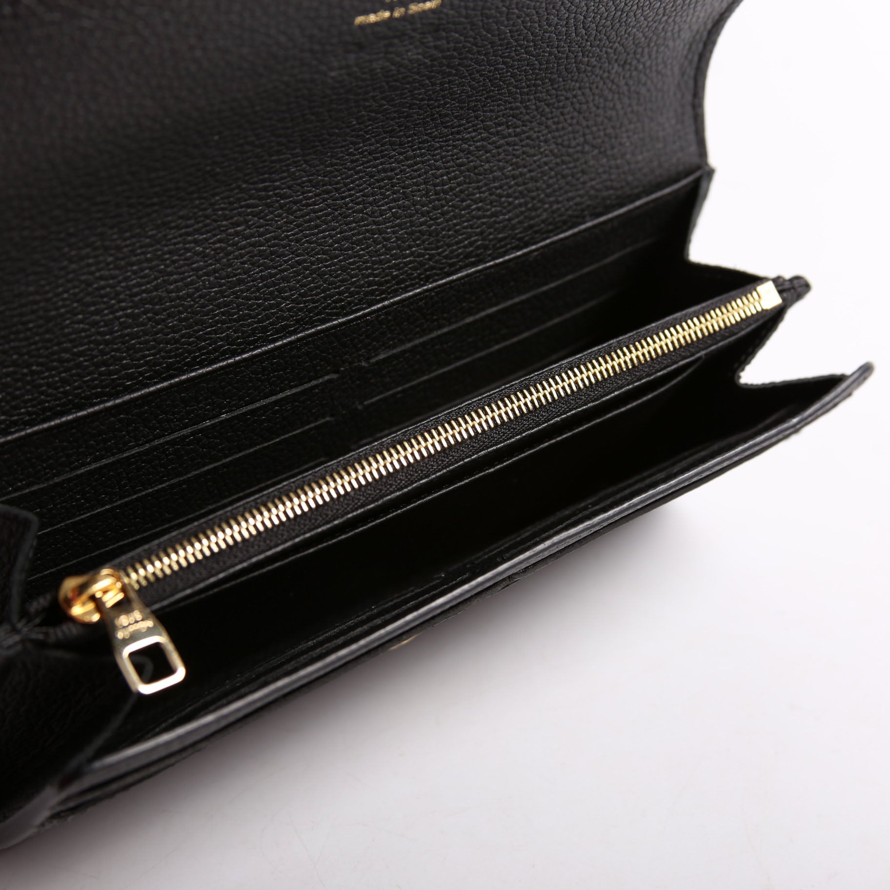 Sarah Wallet Empreinte Black