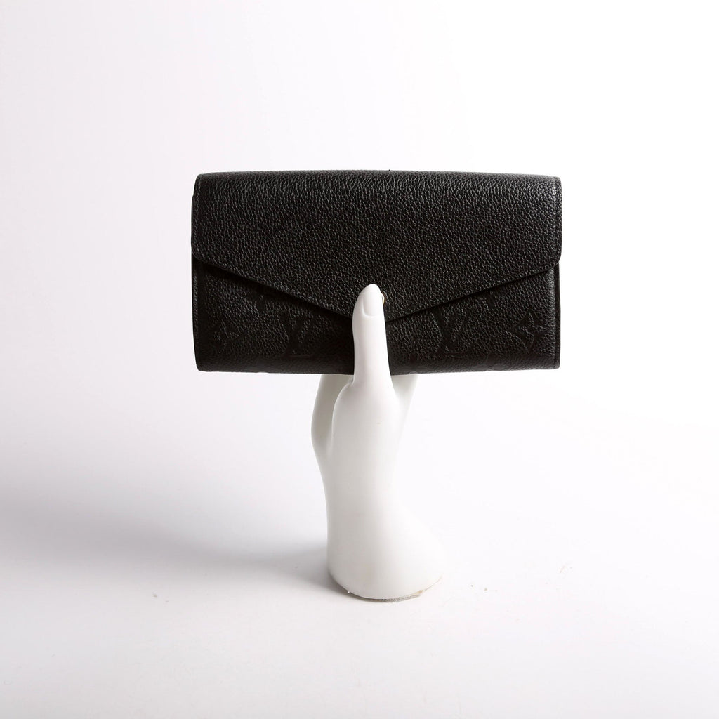 Sarah Wallet Empreinte Black