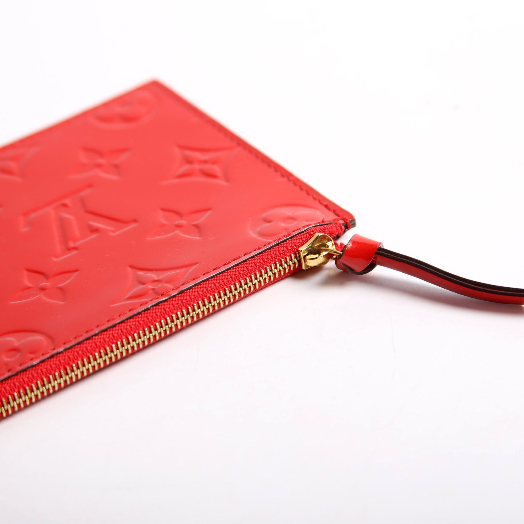 Pochette Felicie Zip Insert Only Vernis Red