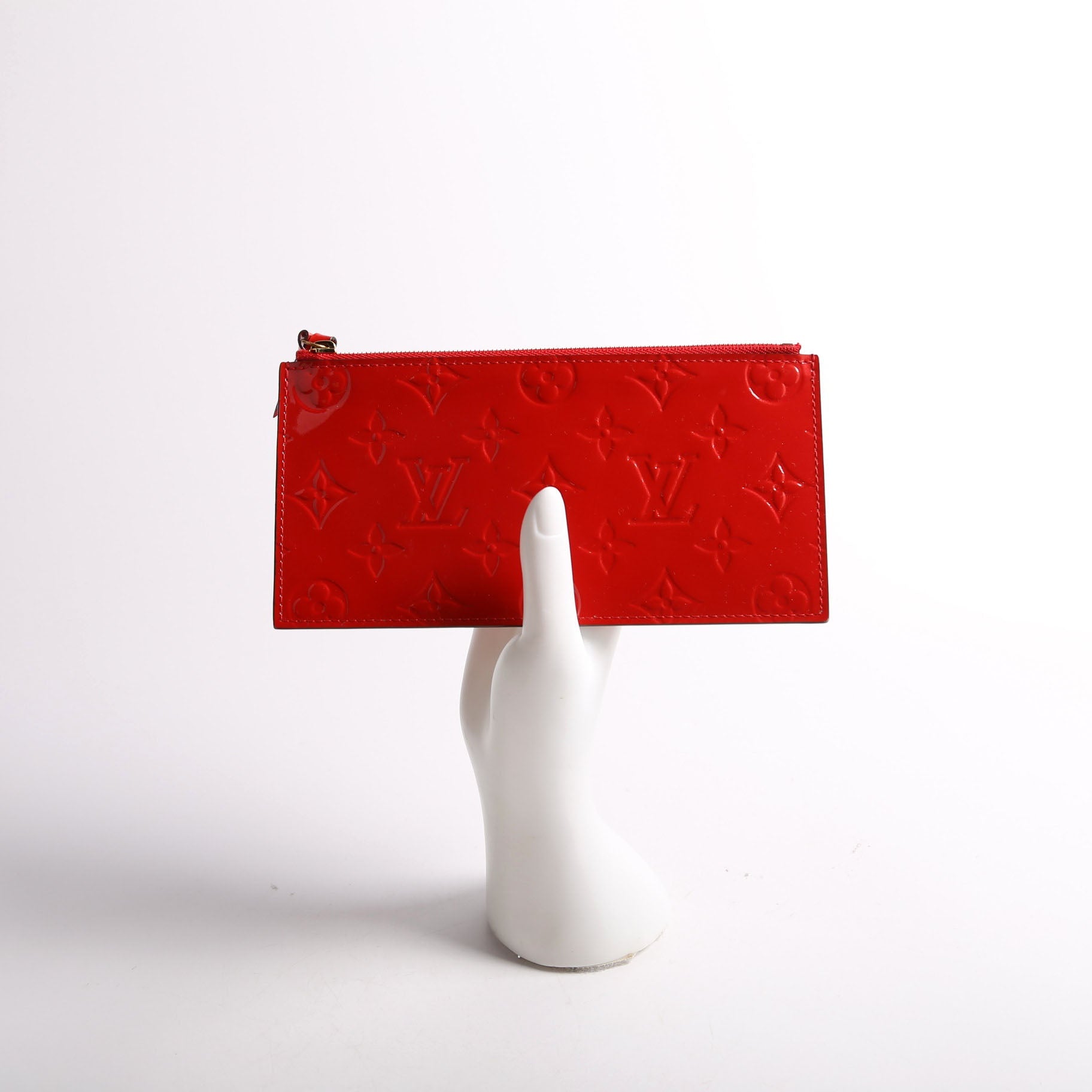 Pochette Felicie Zip Insert Only Vernis Red