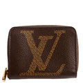 Zippy Coin Purse Giant Monogram Brown/Black