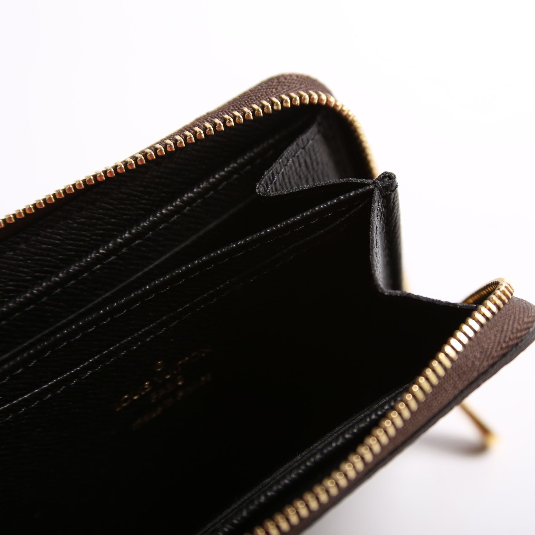 Zippy Coin Purse Giant Monogram Brown/Black