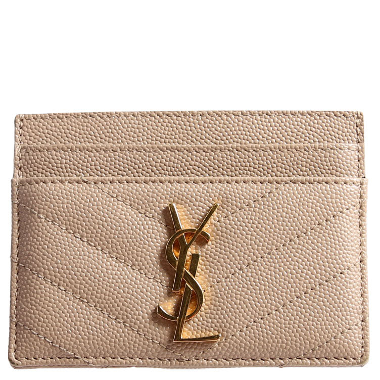Grain De Poudre Card Holder 423291 Nude