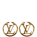 Louise GM Hoop Earrings Gold