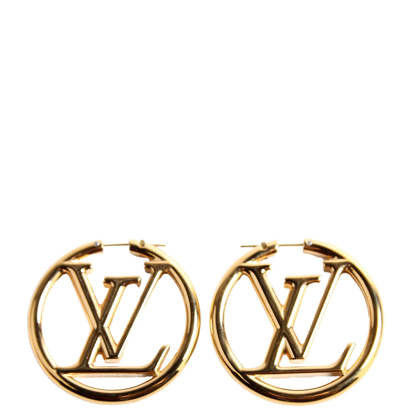 Louise GM Hoop Earrings Gold