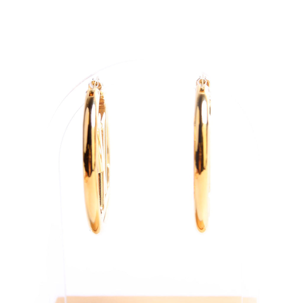 Louise GM Hoop Earrings Gold