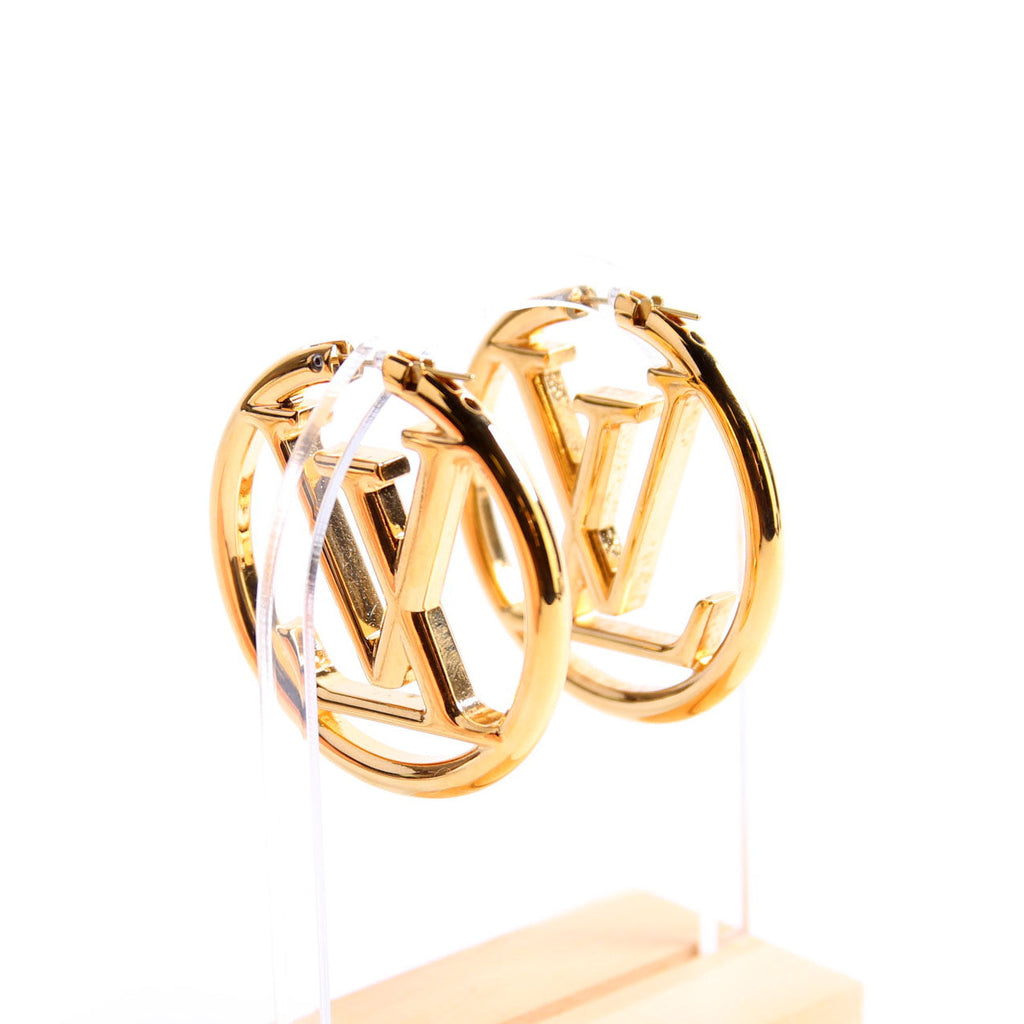 Louise GM Hoop Earrings Gold