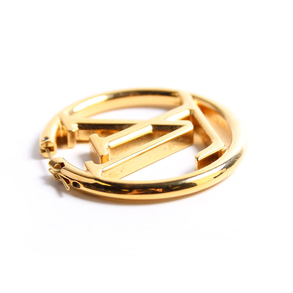 Louise GM Hoop Earrings Gold