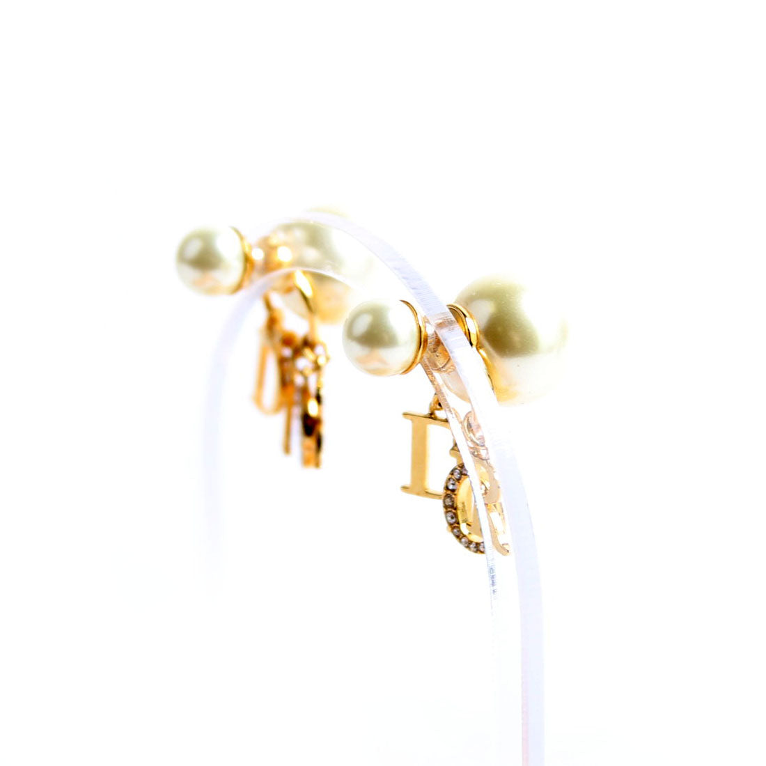 Tribales Resin Pearl Dangle Earrings