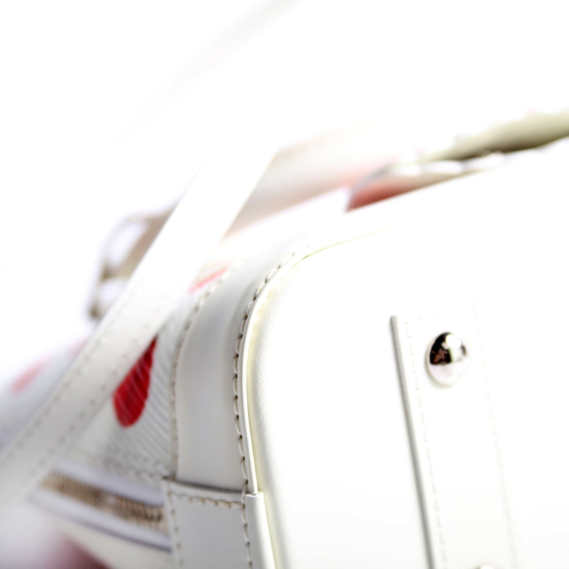 Alma BB Infinity Dots Epi White and Red