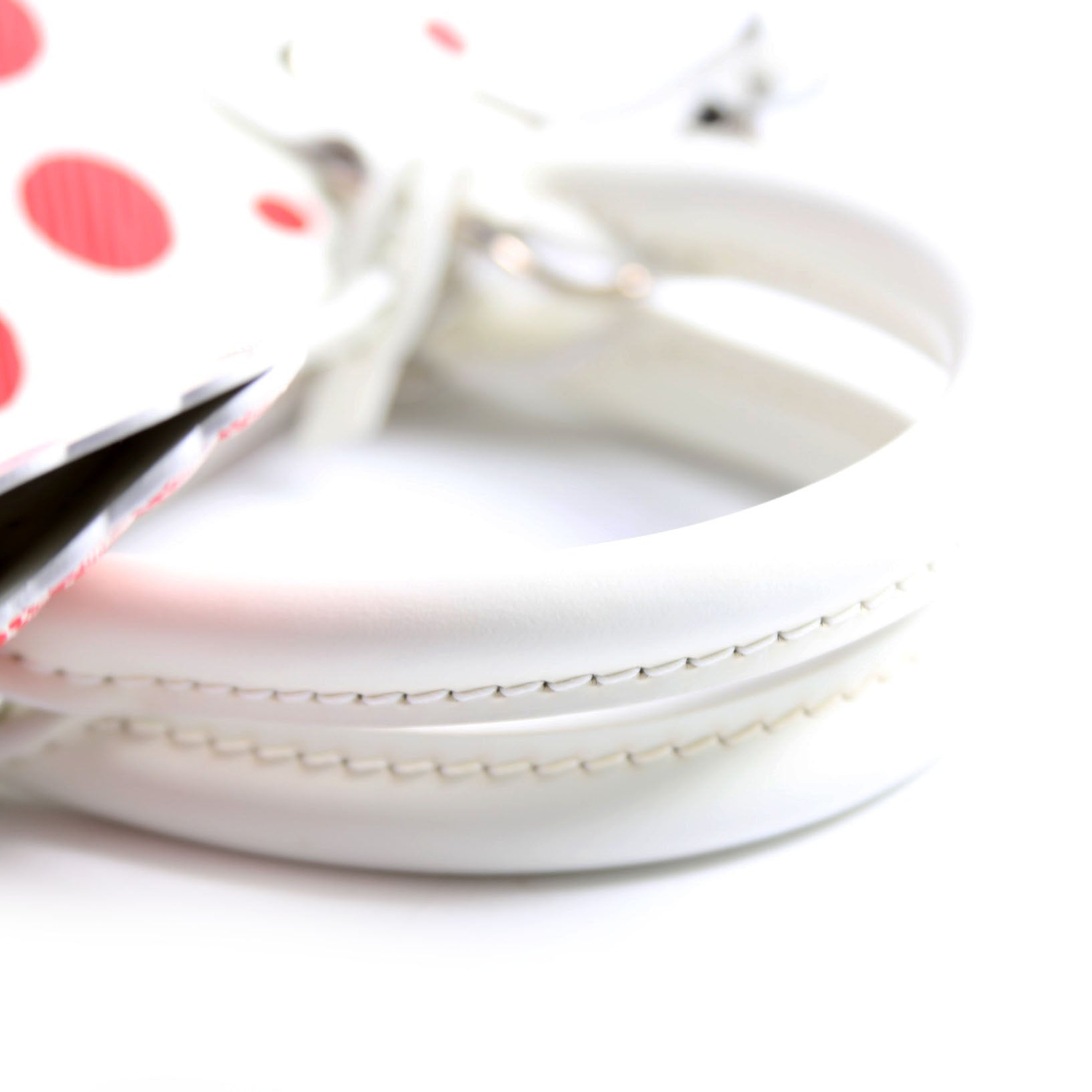 Alma BB Infinity Dots Epi White and Red