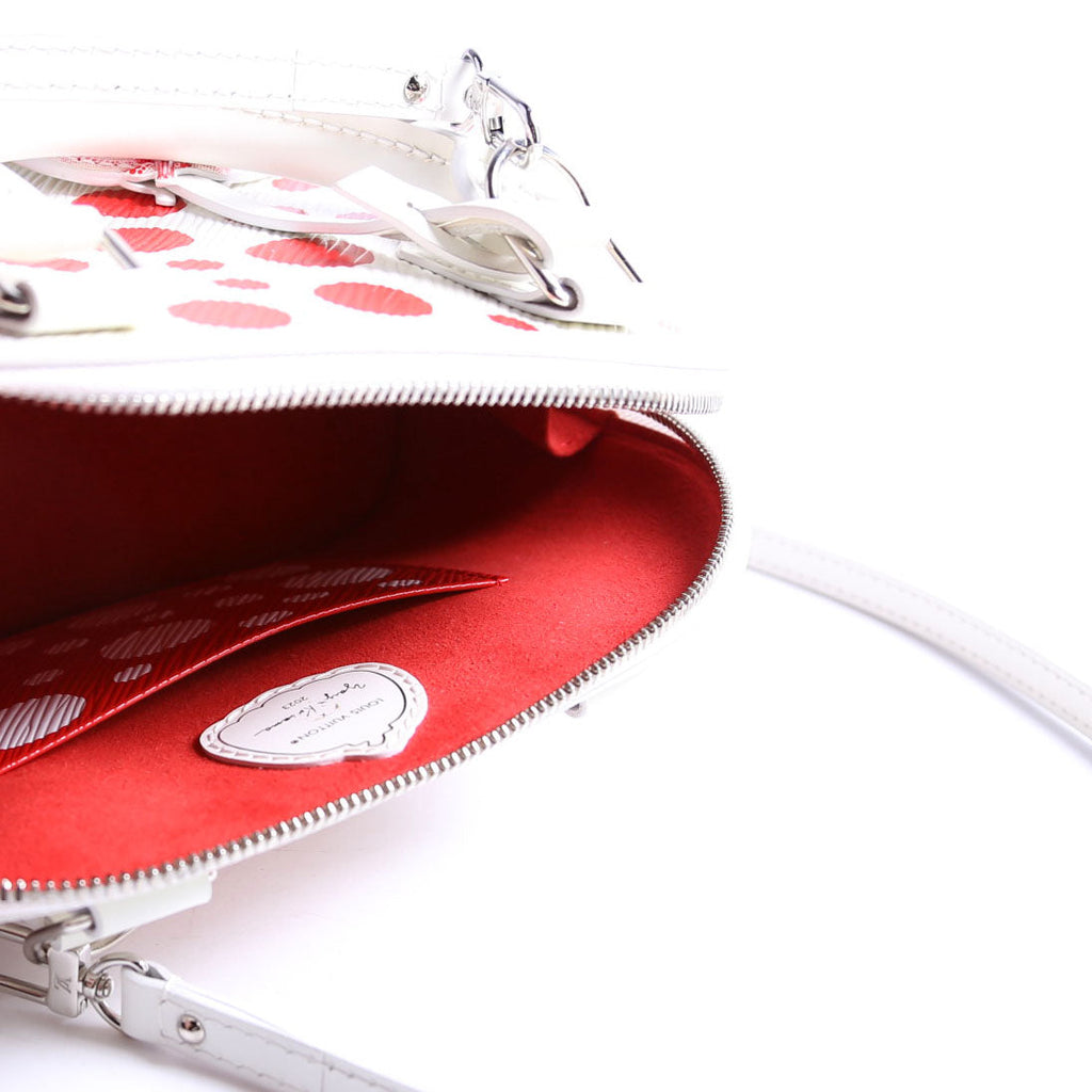 Alma BB Infinity Dots Epi White and Red