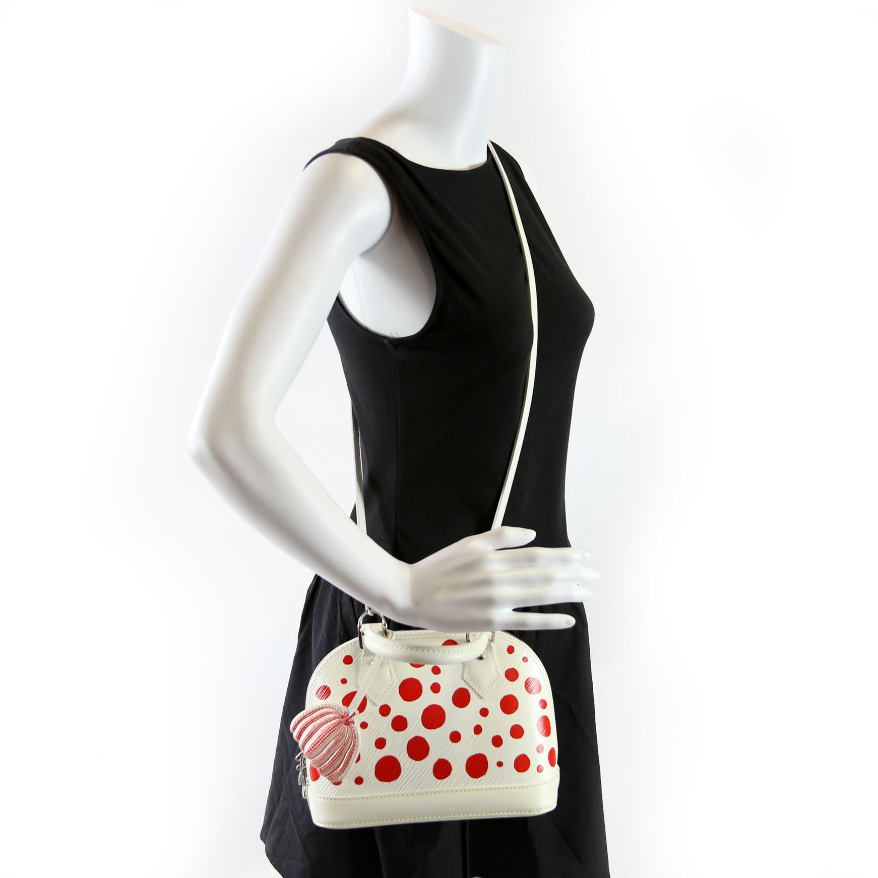 Alma BB Infinity Dots Epi White and Red