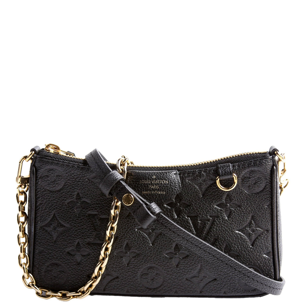 Easy Pouch On Strap Empreinte Black