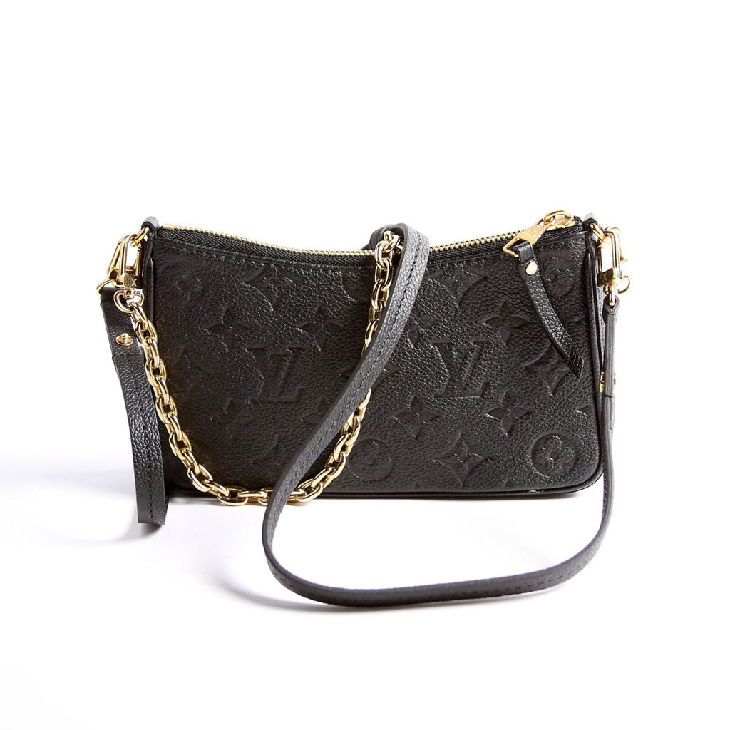 Easy Pouch On Strap Empreinte Black