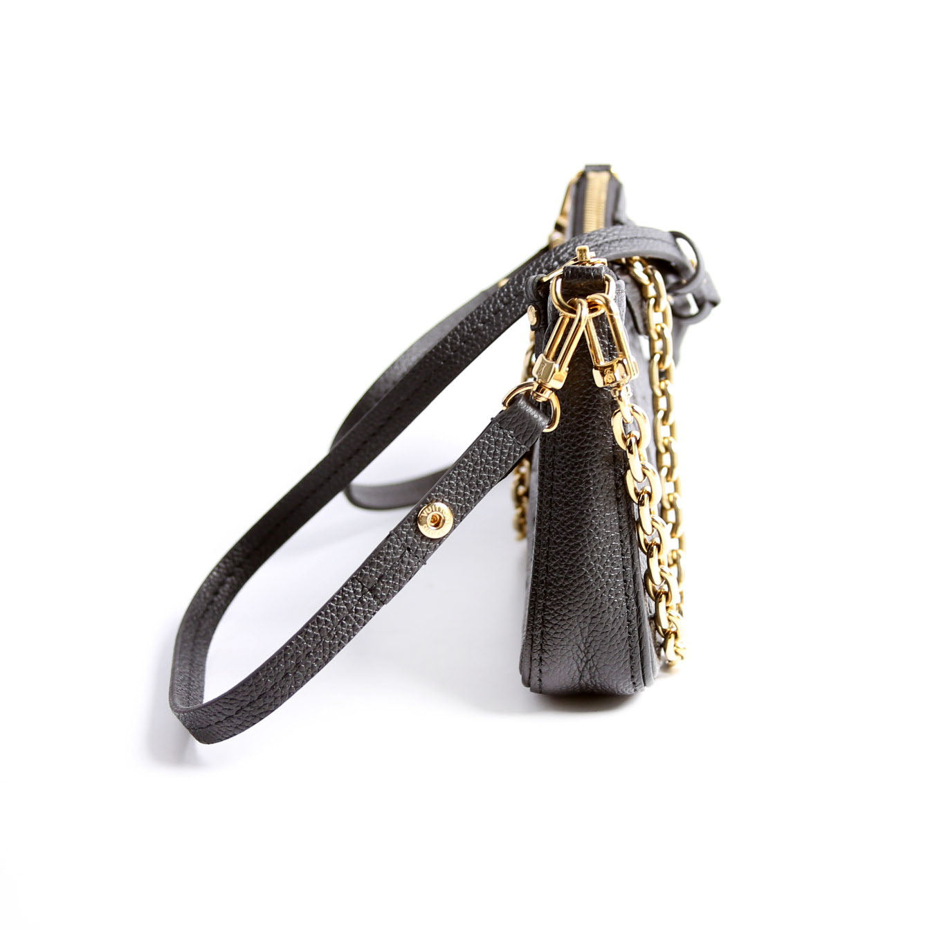 Easy Pouch On Strap Empreinte Black