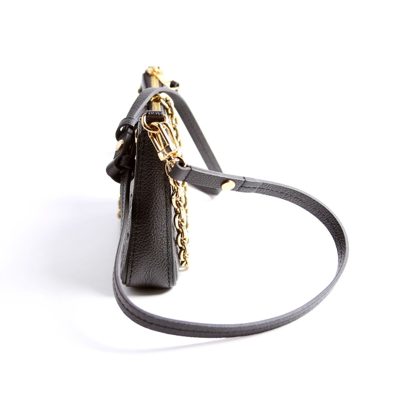 Easy Pouch On Strap Empreinte Black
