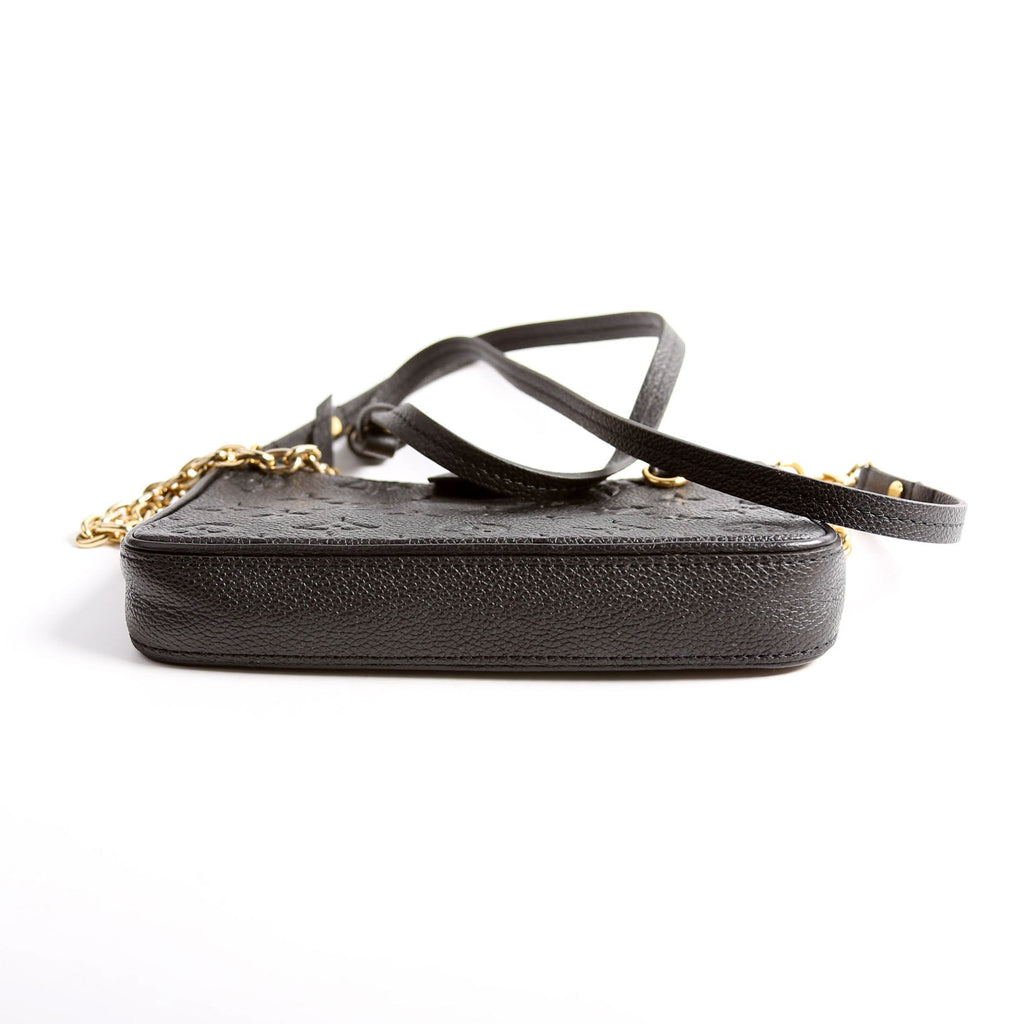 Easy Pouch On Strap Empreinte Black