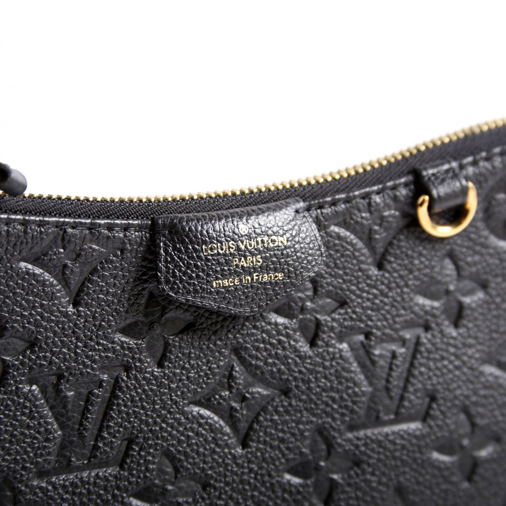 Easy Pouch On Strap Empreinte Black