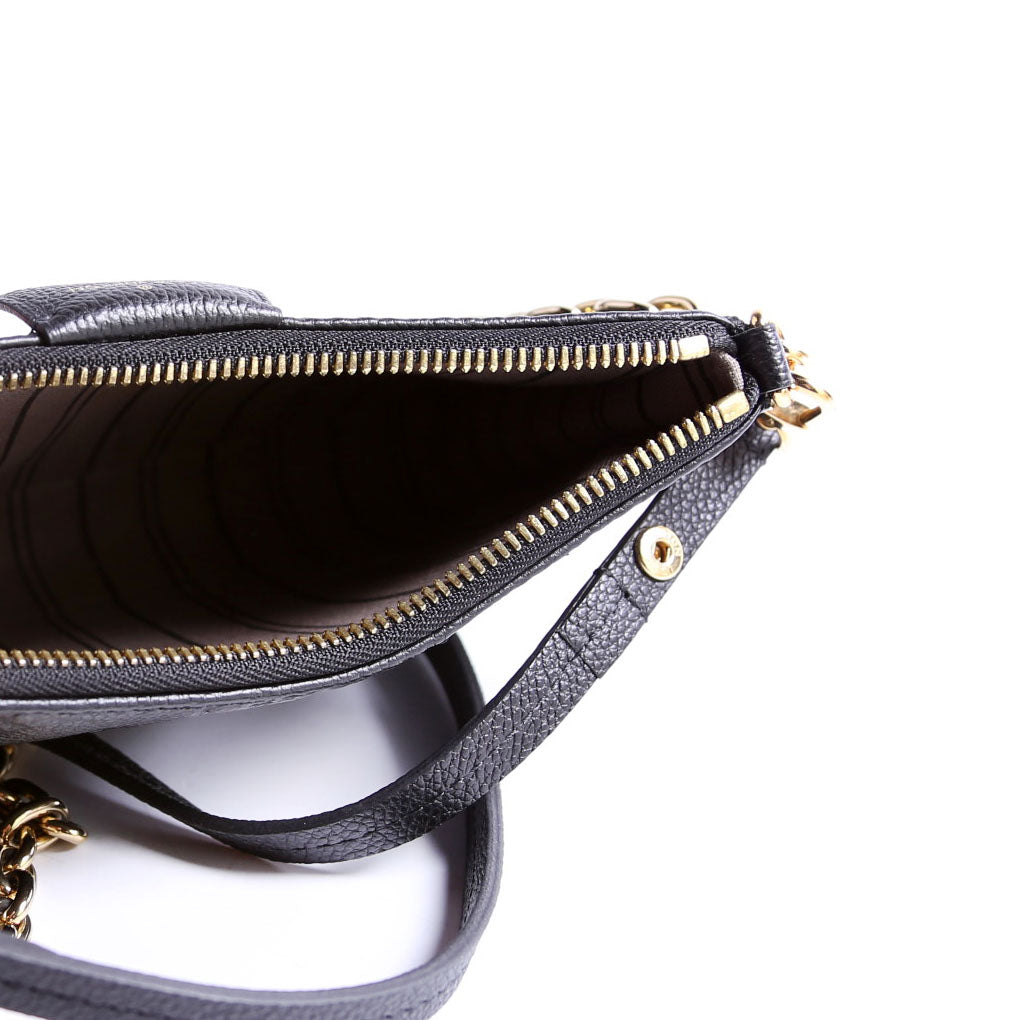 Easy Pouch On Strap Empreinte Black