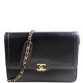 Coco Mark Flap Calfskin Vintage Navy