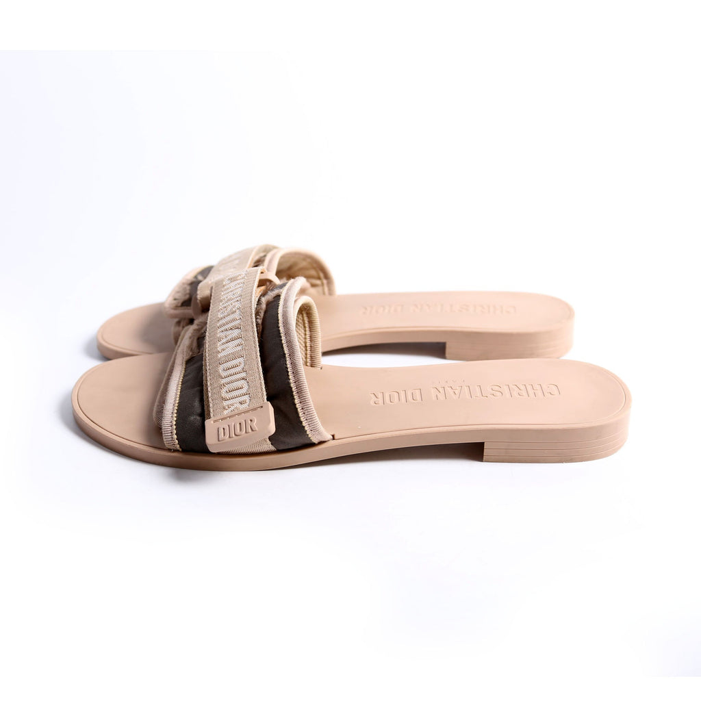 Diorevolution Slides Size 39 Tan