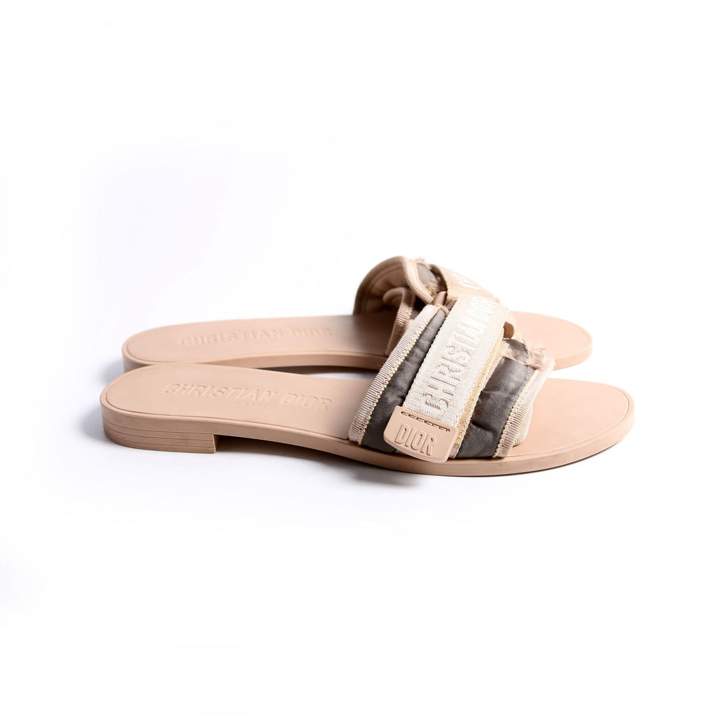 Diorevolution Slides Size 39 Tan