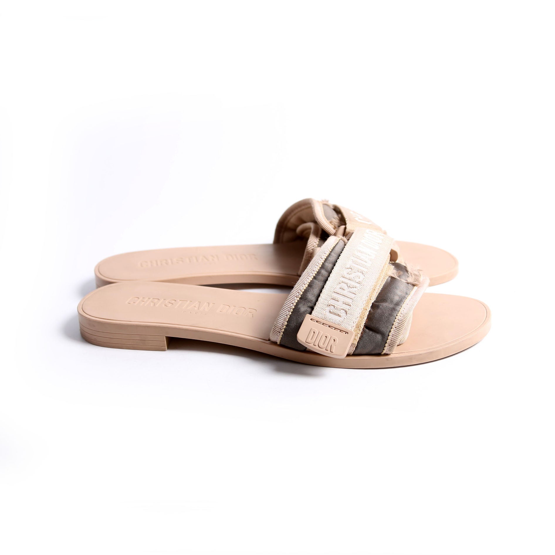 Diorevolution Slides Size 39 Tan