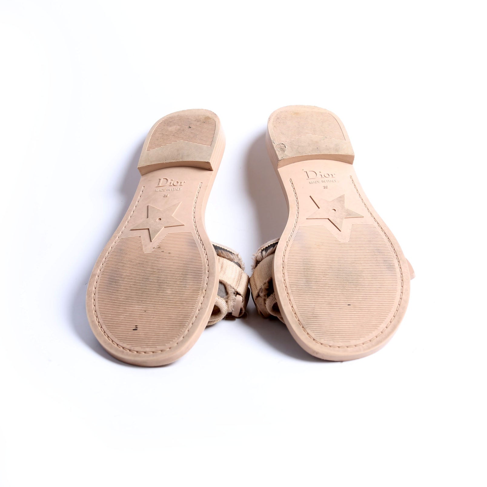 Diorevolution Slides Size 39 Tan