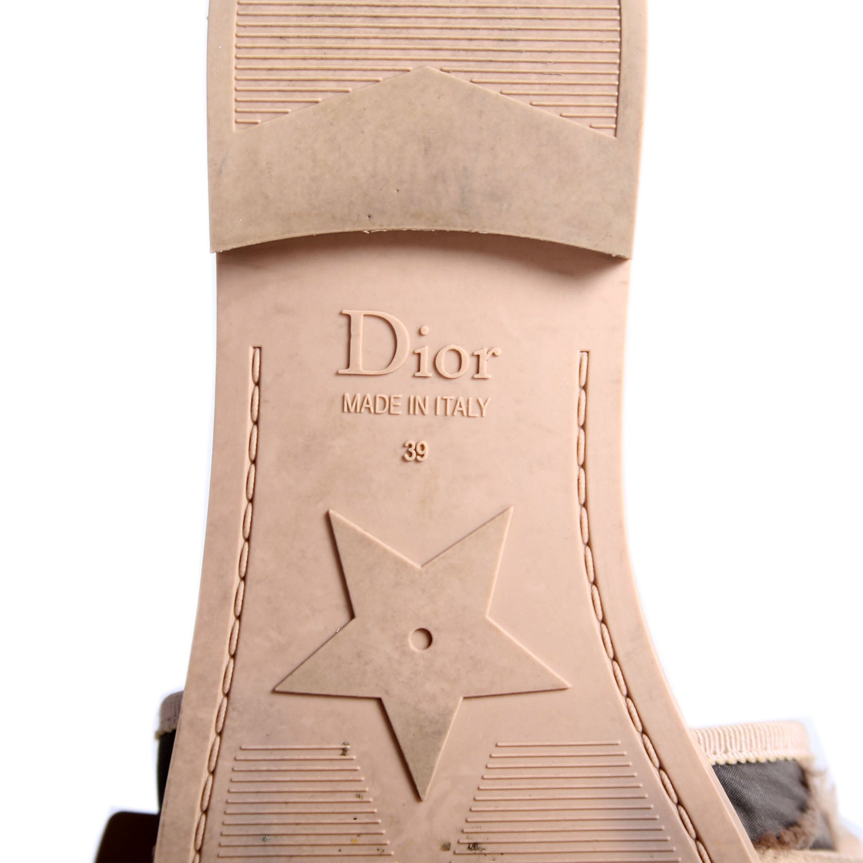 Diorevolution Slides Size 39 Tan