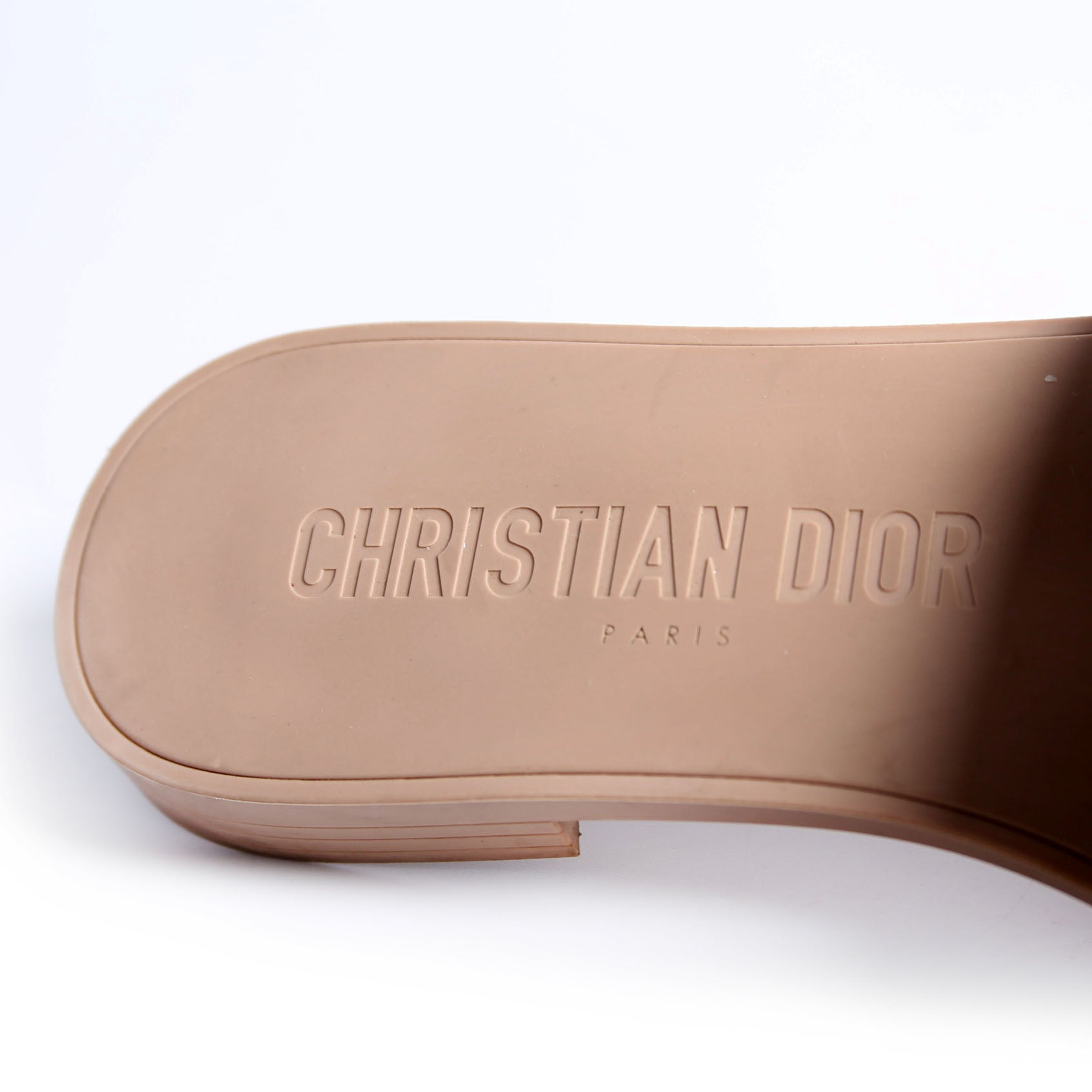 Diorevolution Slides Size 39 Tan