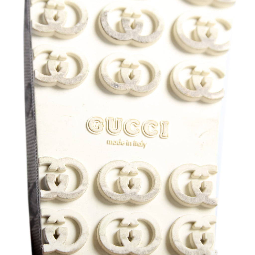 Interlocking G Rubber Platform Slides Size 38