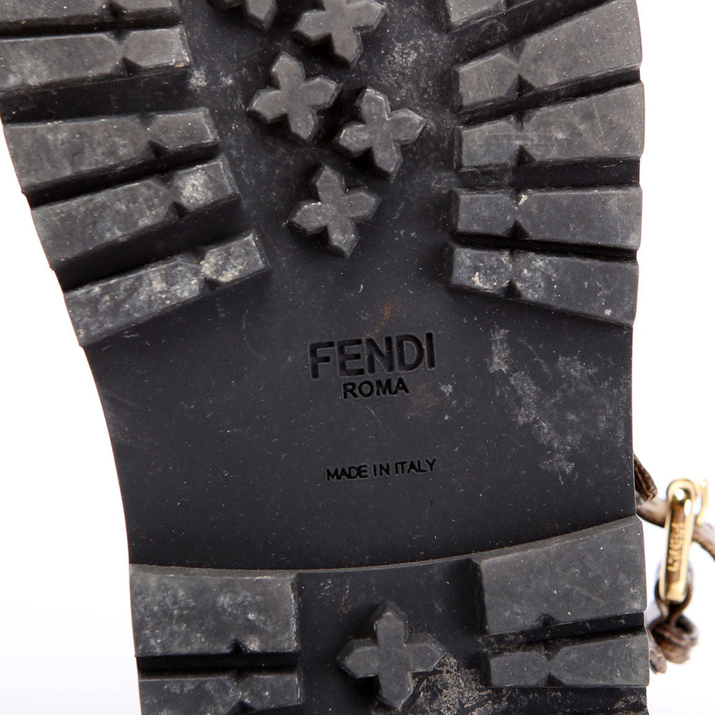 Platform Buckle Sandals Neoprene/Canvas Size 37.5