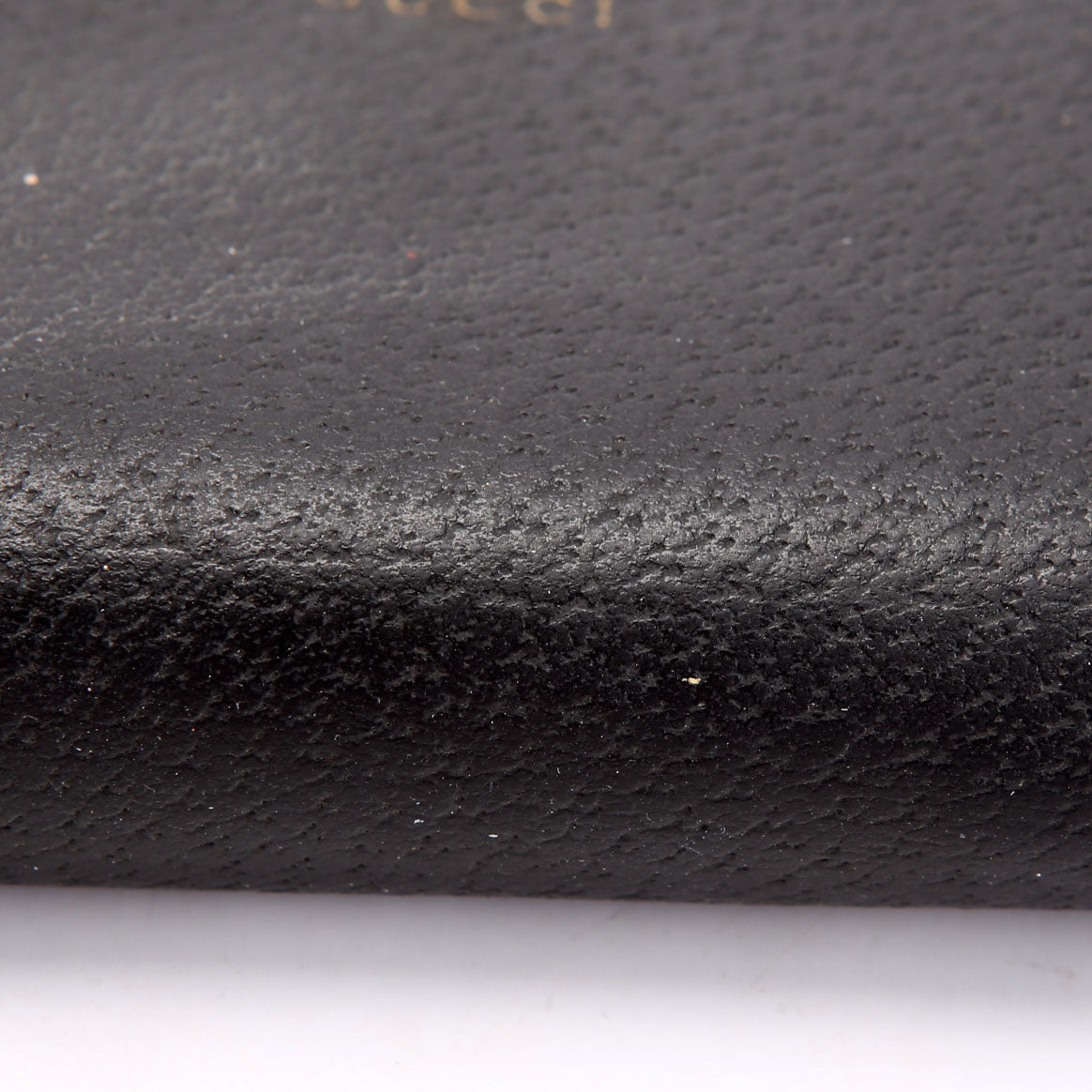523667 Animalier Bee Leather Zip Around Long Wallet Black