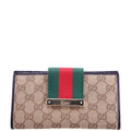 181672 GG Canvas Continental Wallet