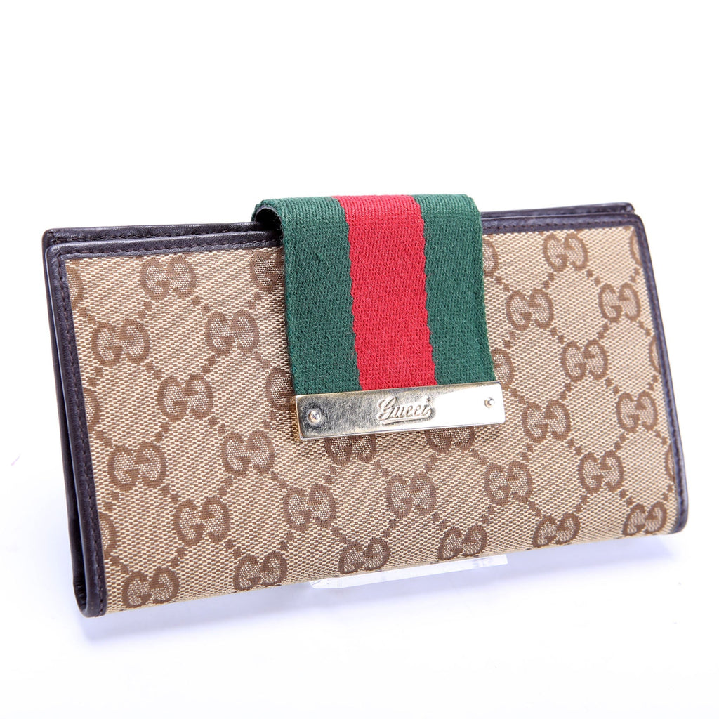 181672 GG Canvas Continental Wallet