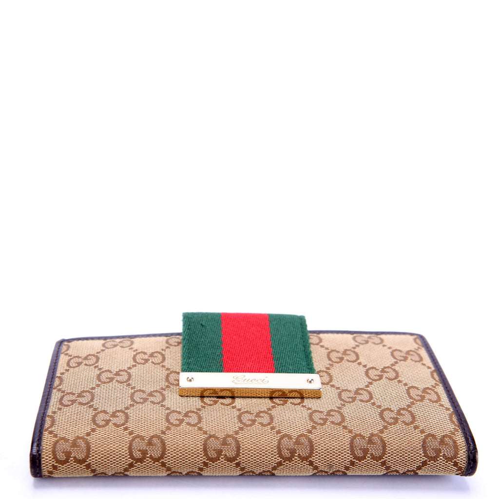 181672 GG Canvas Continental Wallet