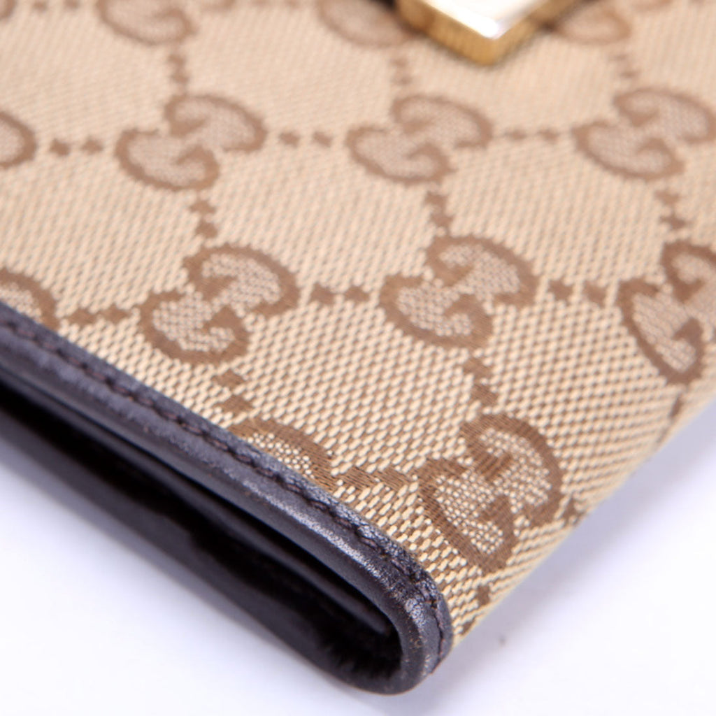 181672 GG Canvas Continental Wallet