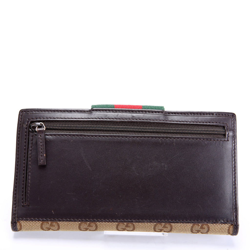 181672 GG Canvas Continental Wallet