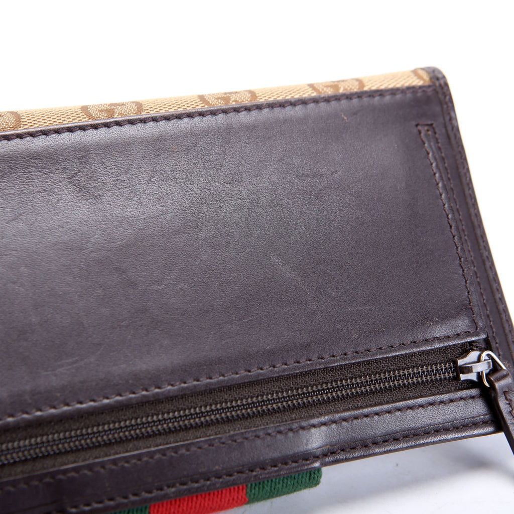 181672 GG Canvas Continental Wallet